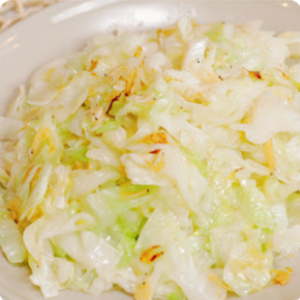 A13 铁板炒虾米包菜 Stir-fried Cabbage with Dried Shrimp