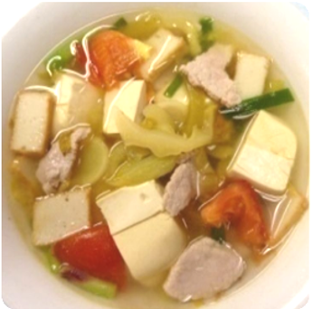 K05 咸菜豆腐汤 Pickled Vege & Beancurd Soup